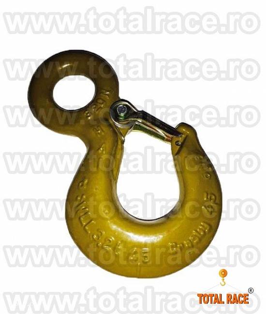 Carlige macara cu ochi si siguranta Crosby  31, 5 tone