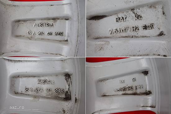 Jante originale Mercedes C Klasse W204 E Klasse W212