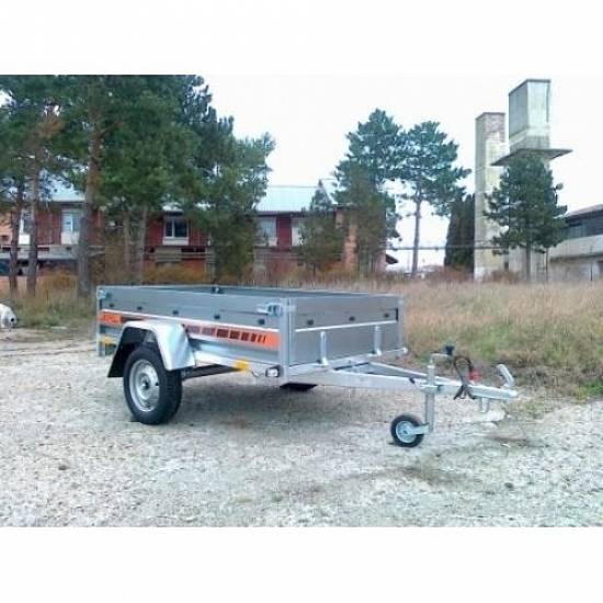 Remorca auto 750 kg Boro Agro basculabil 205x122 cm
