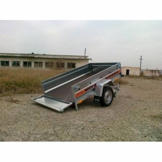 Remorca auto 750 kg Boro Agro basculabil 205x122 cm