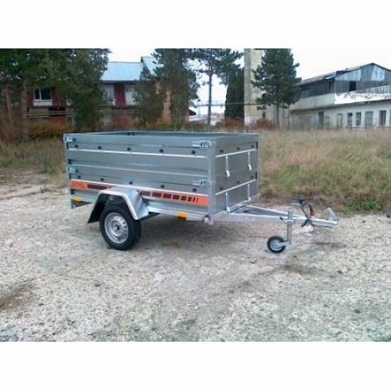 Remorca auto 750 kg Boro Agro basculabil 205x122 cm