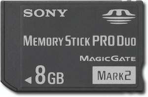 Vand 8GB Memory Stick PRO Duo 8 GB - 95 LEI