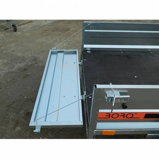 Remorca auto 750 kg Boro Agro basculabil 205x122 cm ( suspensie cu arcuri )
