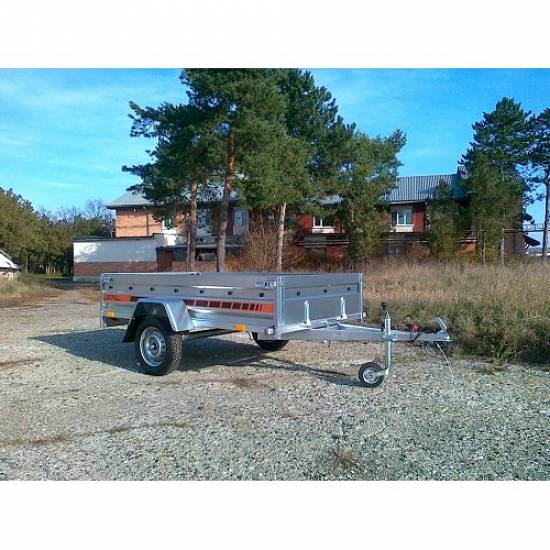 Remorca auto 750 kg Boro Agro basculabil 233x132 cm