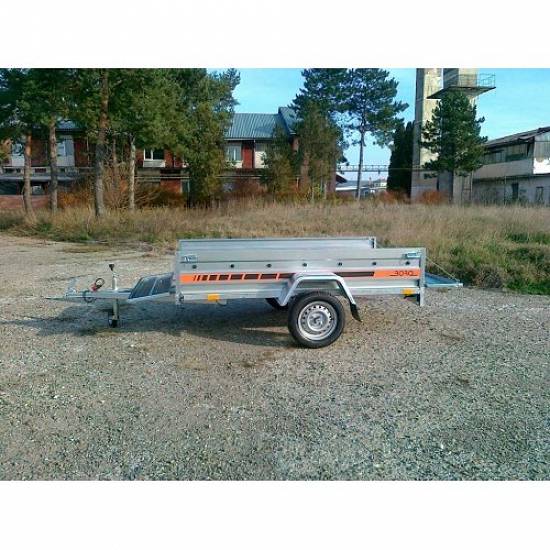Remorca auto 750 kg Boro Agro basculabil 233x132 cm