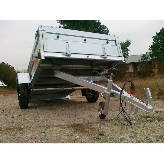 Remorca auto 750 kg Boro Agro basculabil 265x132 cm