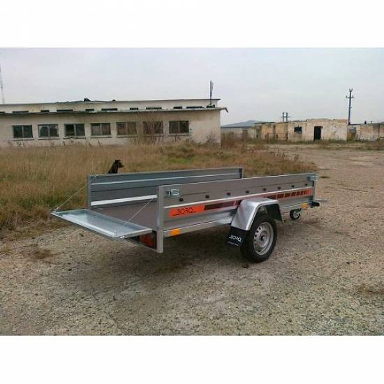 Remorca auto 750 kg Boro Agro basculabil 265x132 cm