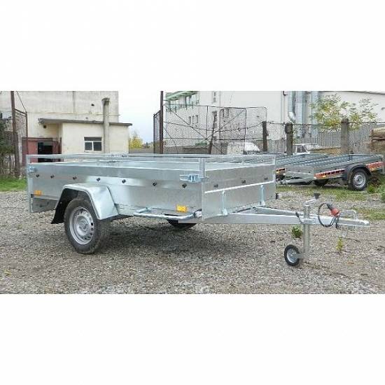 Remorca auto 750 kg Boro Majster dimensiune 245x125 cm