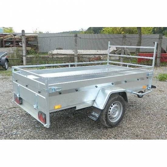 Remorca auto 750 kg Boro Majster dimensiune 245x125 cm