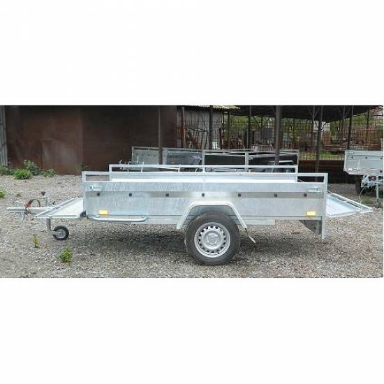 Remorca auto 750 kg Boro Majster dimensiune 245x125 cm