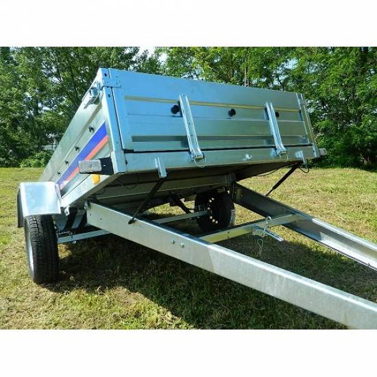 Remorca auto 750 kg Niewiadow dimensiune 262x132 (suspensie cu arcuri)
