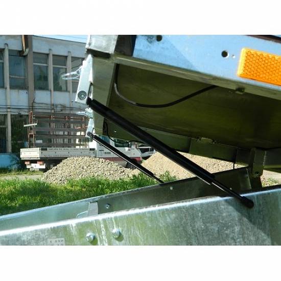 Remorca auto 750 kg Niewiadow dimensiune 304 x 150 cm ( suspensie cu foaie de arc )