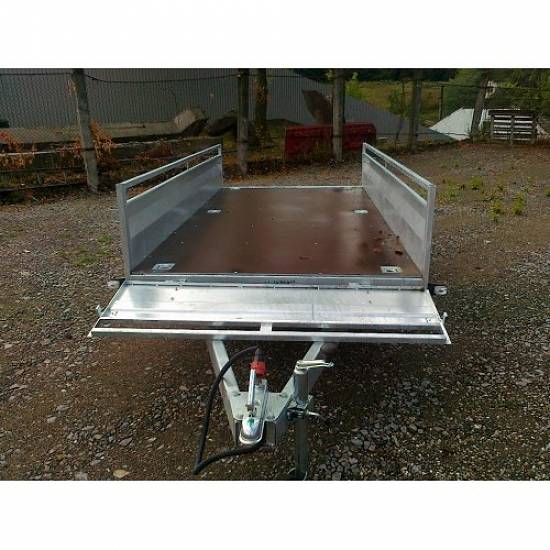 Remorca auto 750 kg Boro Majster dimensiune 300x150 cm