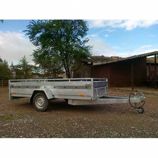 Remorca auto 750 kg Boro Majster dimensiune 300x150 cm