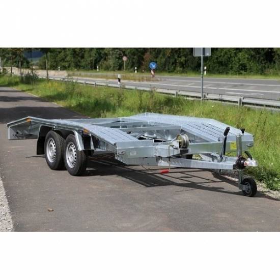 Remorca platforma auto transport vehicule Boro Adam 5x2 m 2700 kg