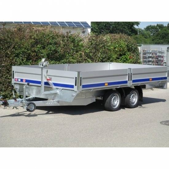 Remorca transport auto Boro Atlas 2700 kg dimensiune 450x200 cm