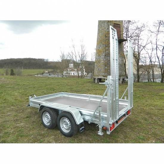 Remorca auto transport utilaje Boro 2700 kg dimensiune 305x155 cm