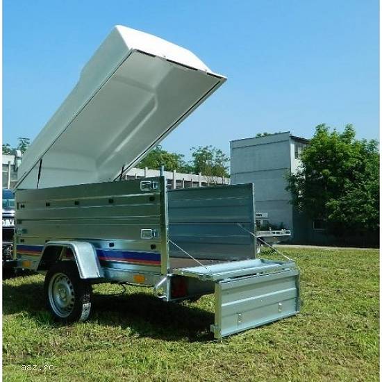 Remorca carosata 750 kg dimensiune 204x115x118 cm
