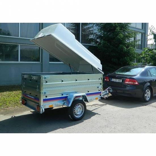 Remorca carosata 750 kg dimensiune 204x115x118 cm