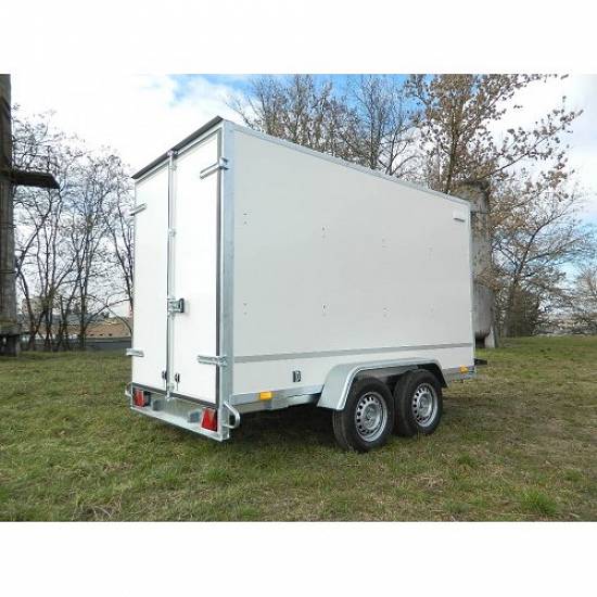 Remorca auto carosata punte tandem Niewiadow 2500 kg