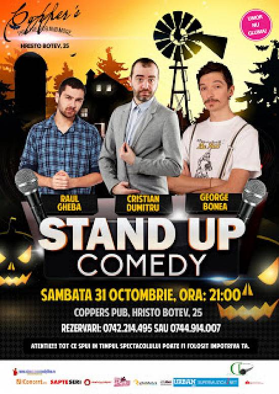 Stand-Up Comedy Sambata 31 Octombrie Bucuresti