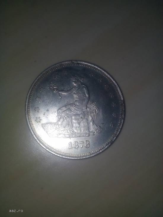 moneda americana 1878 TRADE DOLAR
