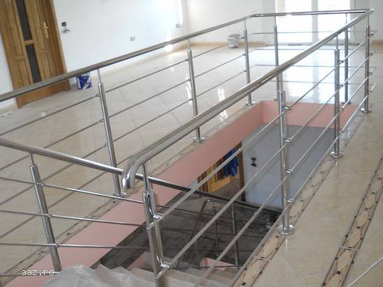 Balustrade inox