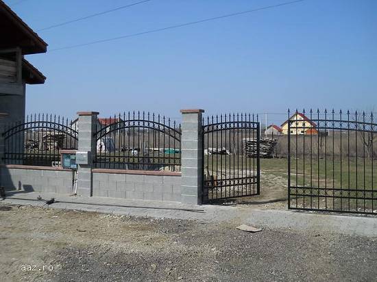 Porti si garduri din fier foerjat in Timisoara,  la comanda