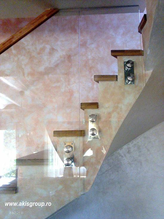 Balustrade din sticla