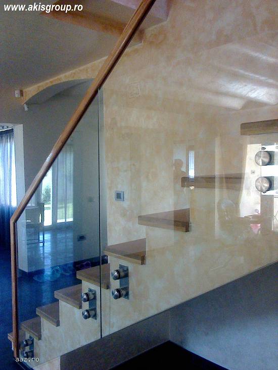 Balustrade din sticla