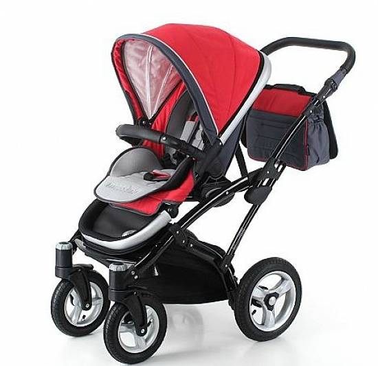 Carucior multifunctional Messina 3in1 Rosu Cotobaby