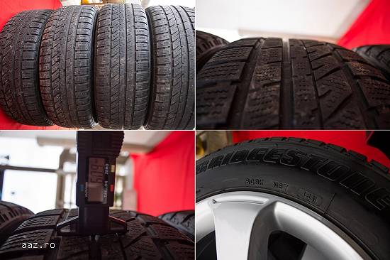 Jante originale VW Passat Golf 16 inch anvelope iarna