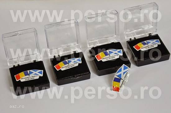 INSIGNE 1 DECEMBRIE PERSONALIZATE,  COCARDE TRICOLORE,  INSIGNE GRAVATE STEAGUL ROMANIEI