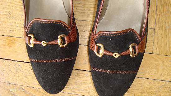 Pantofi piele intoarsa noi masura 41