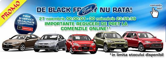 Nou! Primesti mega discount la piese originale marca Ford!