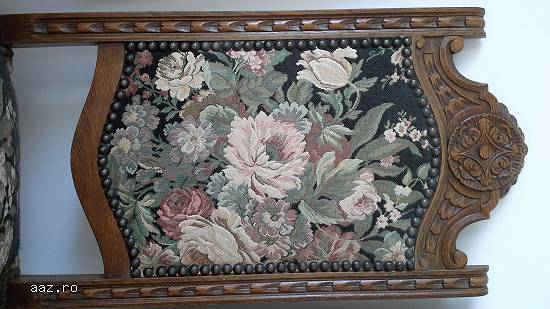 6 scaune motiv floral