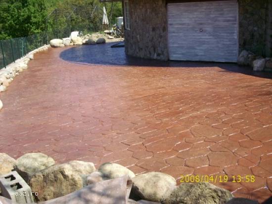 beton amprentat