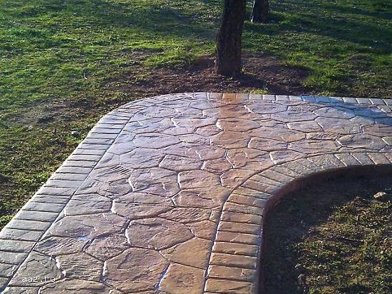 beton amprentat