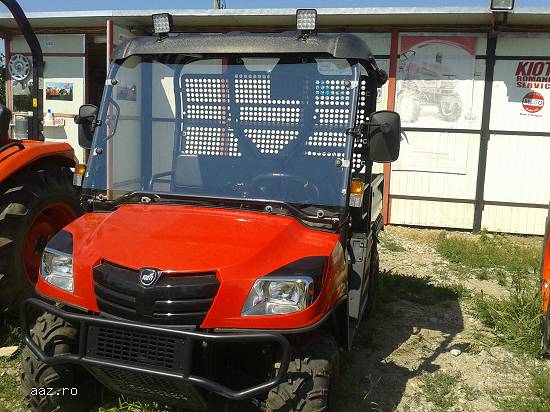 Jeep 3 locuri + bena marfa 500Kg UTV Kioti 22CP Diesel