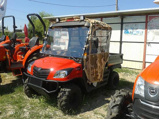 Jeep 3 locuri + bena marfa 500Kg UTV Kioti 22CP Diesel