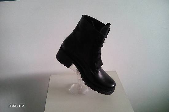 Ghete dama tip Zara piele naturala/interior blana