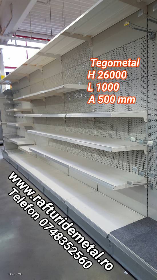 Rafturi metalice pt Magazin