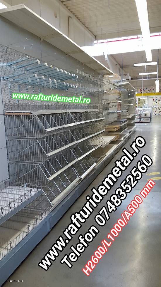 Rafturi metalice pt Magazin