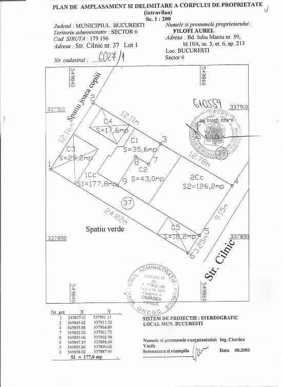 Proprietar 300mp cu casa demolabila si utiltati Militari-Gorjului