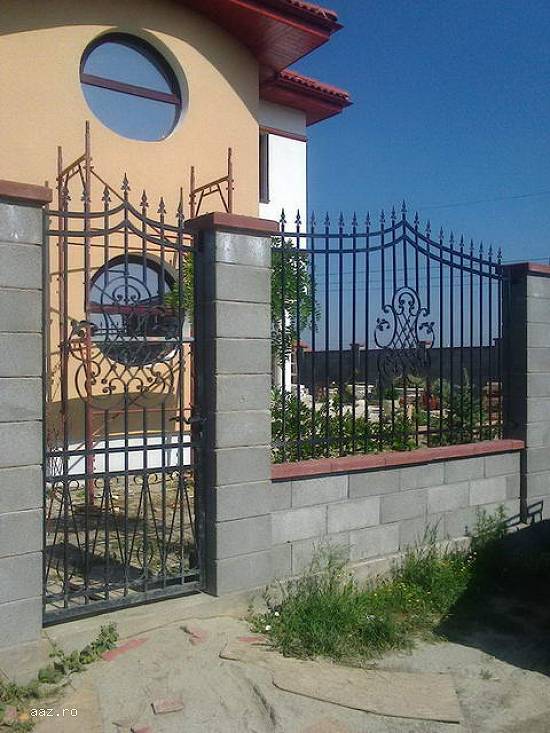 Firma din Timisoara executam la comanda,  porti si garduri din fier forjat ,  modele deosebite