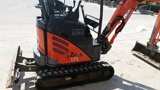 Mini excavator Hitachi ZX17U-2 Canopy