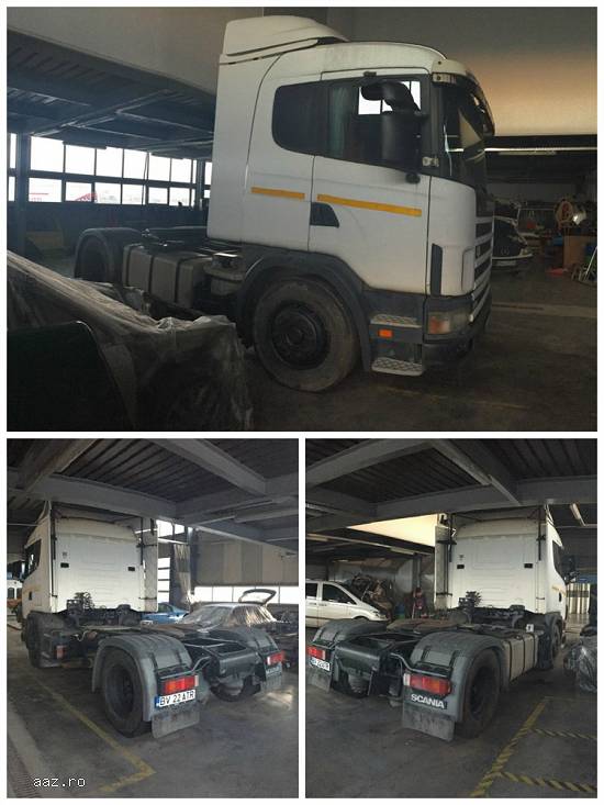 Cap tractor Scania R114 L380
