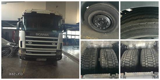 Cap tractor Scania R114 L380