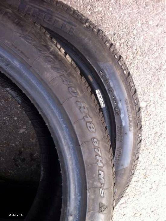 Set anvelope iarna PIRELLI 245 40 R18 97H dot 4510 made in germany.