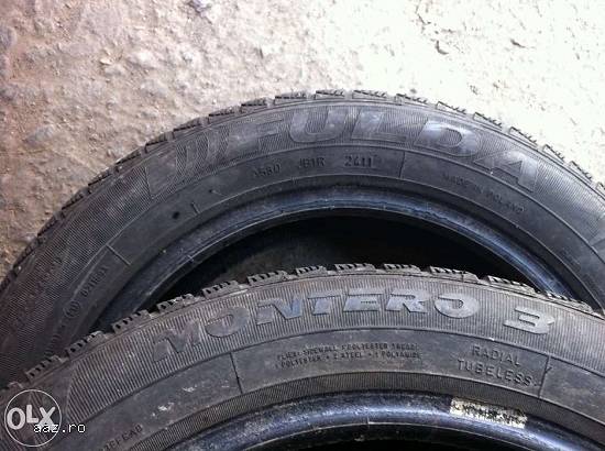Set anvelope FULDA 165 65 R15 81T dot 2411 made in poland.